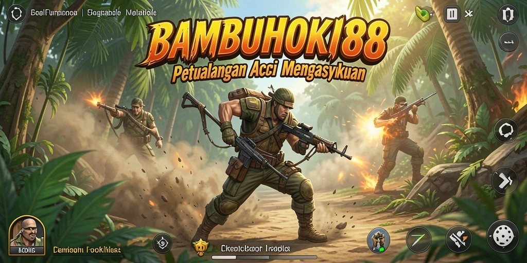 Tampilan screenshot BAMBUHOKI88 yang menampilkan aksi seru saat bertarung.