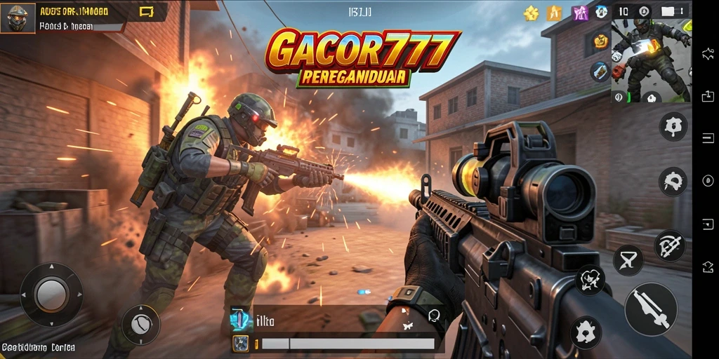 Gameplay intens pada GACOR777 dengan pertempuran yang mendebarkan.