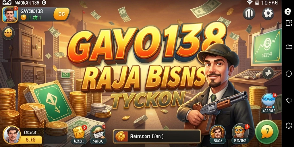 Tampilan gameplay GAYO138 yang seru dan penuh warna.