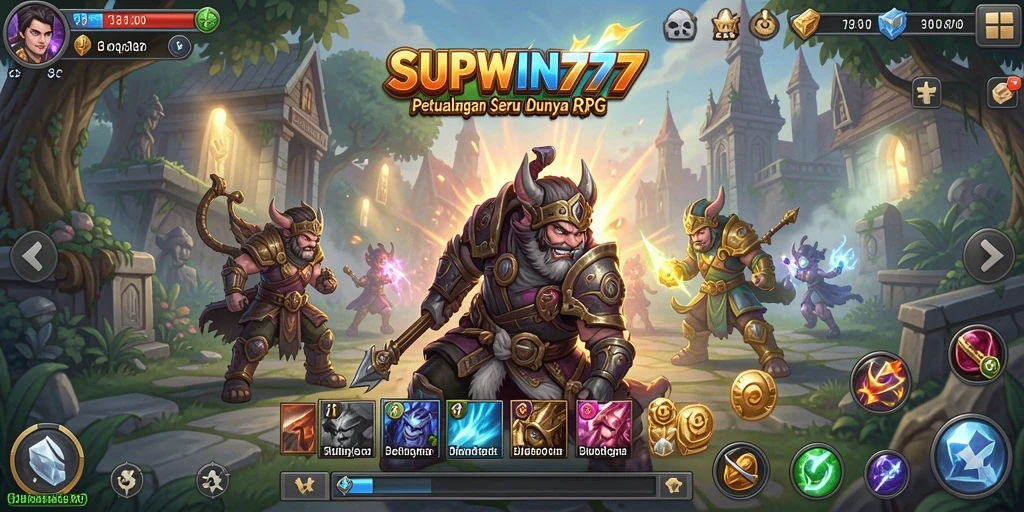 Tangkapan layar dari gameplay seru dalam SUPWIN777.